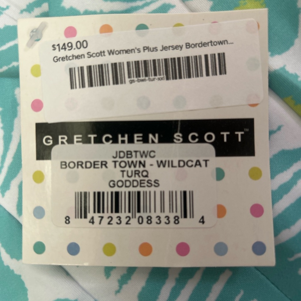 Gretchen Scott Woman’s Plus Sized ‘Wildcat’ Dress - Picture 2 of 3